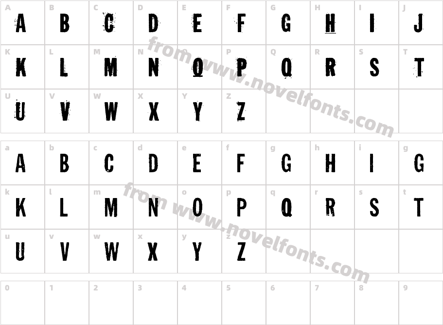 Irresponsible DirectionCharacter Map