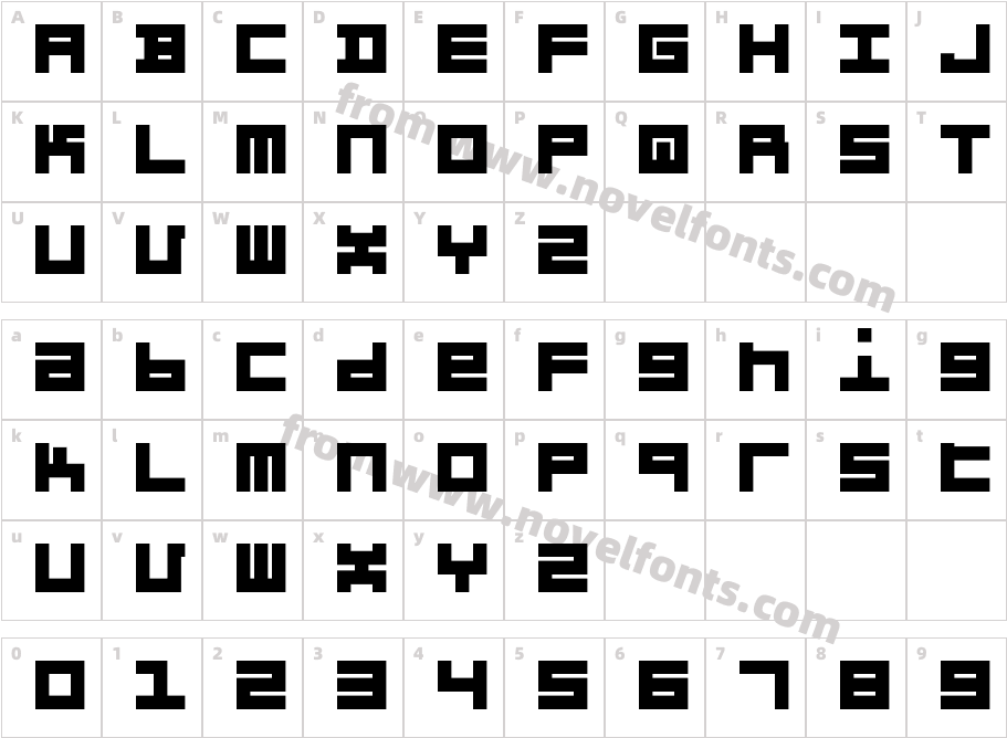 Item BlackCharacter Map