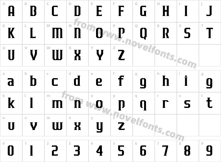 J-LOG Razor Edge NormalCharacter Map