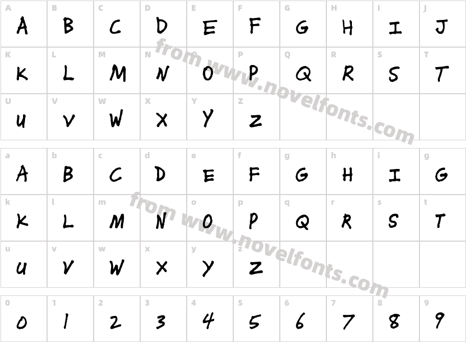 J.KaspervilleCharacter Map