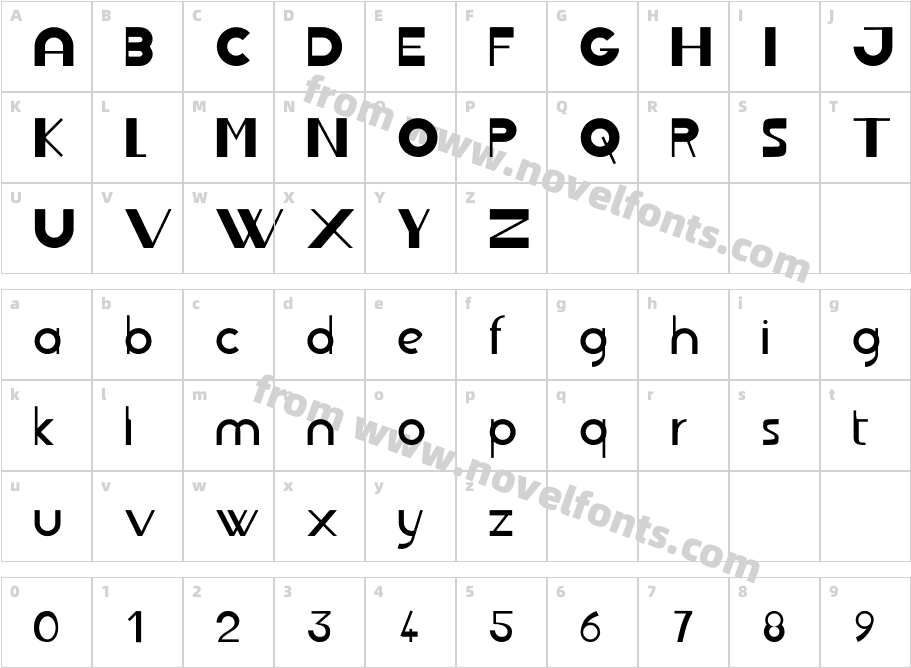 JBRondCharacter Map