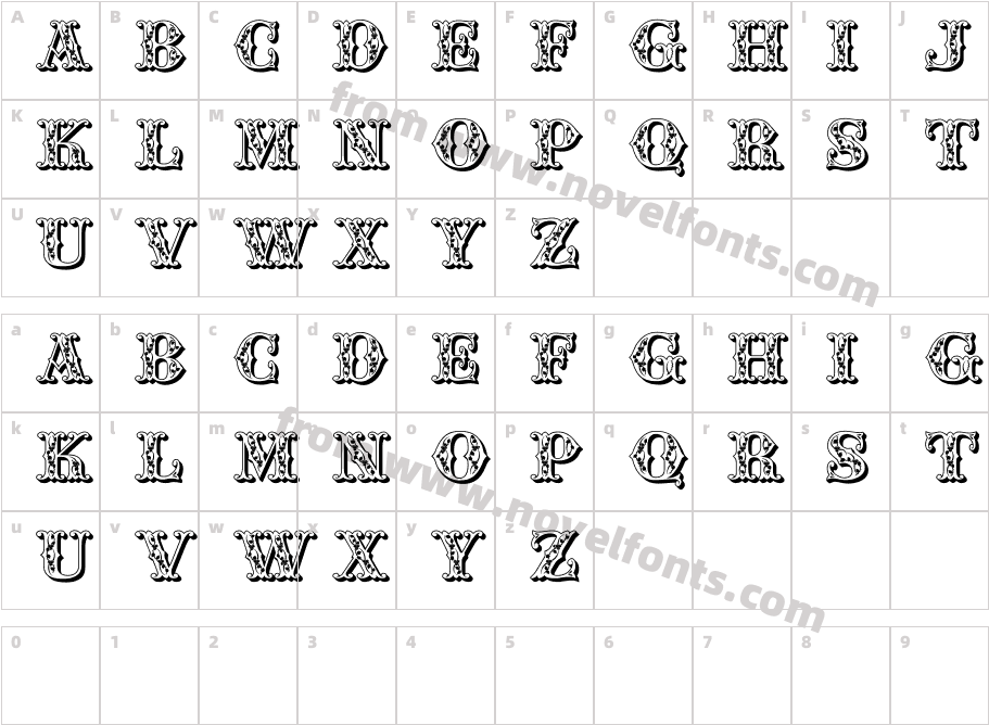 JFAutumnFairCharacter Map