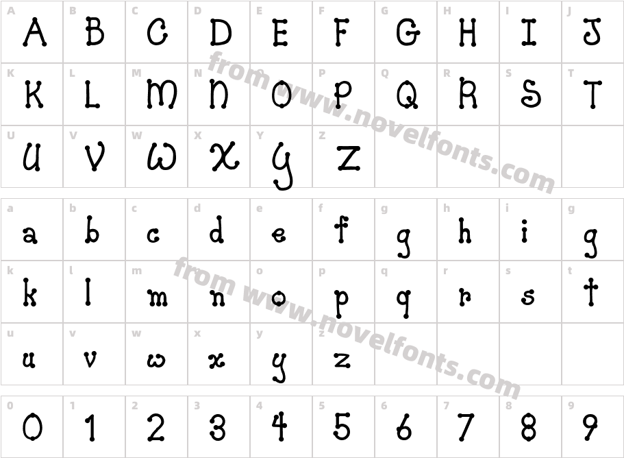 JI SkookumchuckCharacter Map