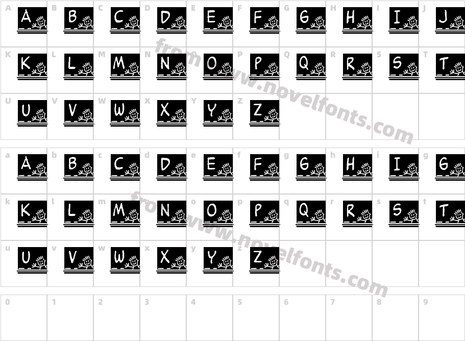 JLR School SlateCharacter Map