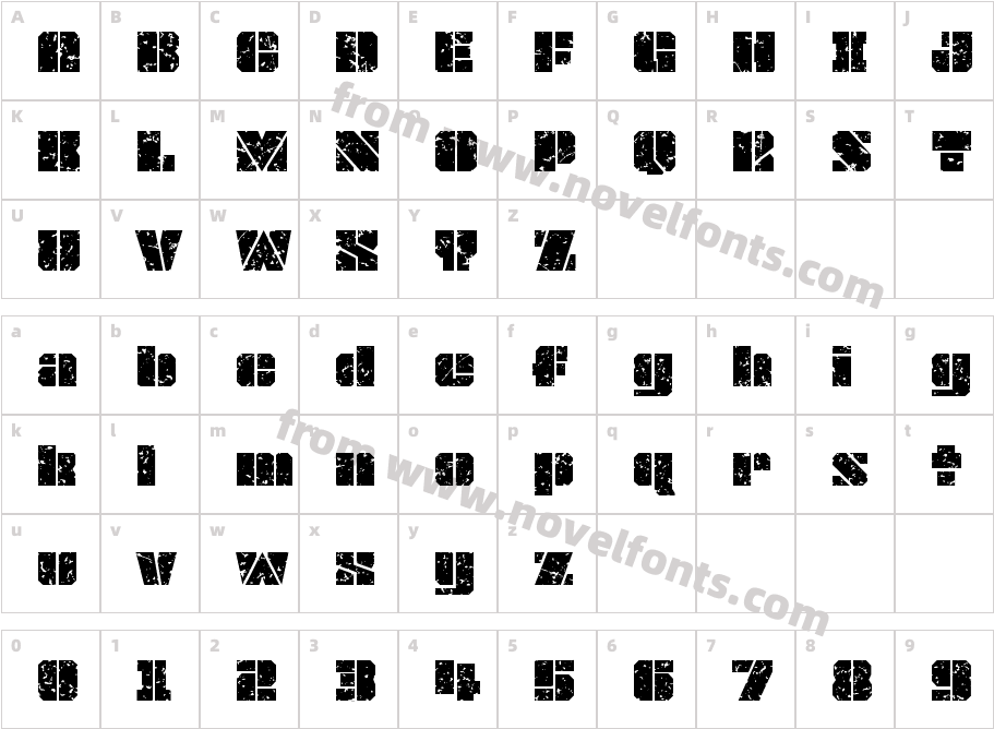 JLS OverKill Grunge NormalCharacter Map