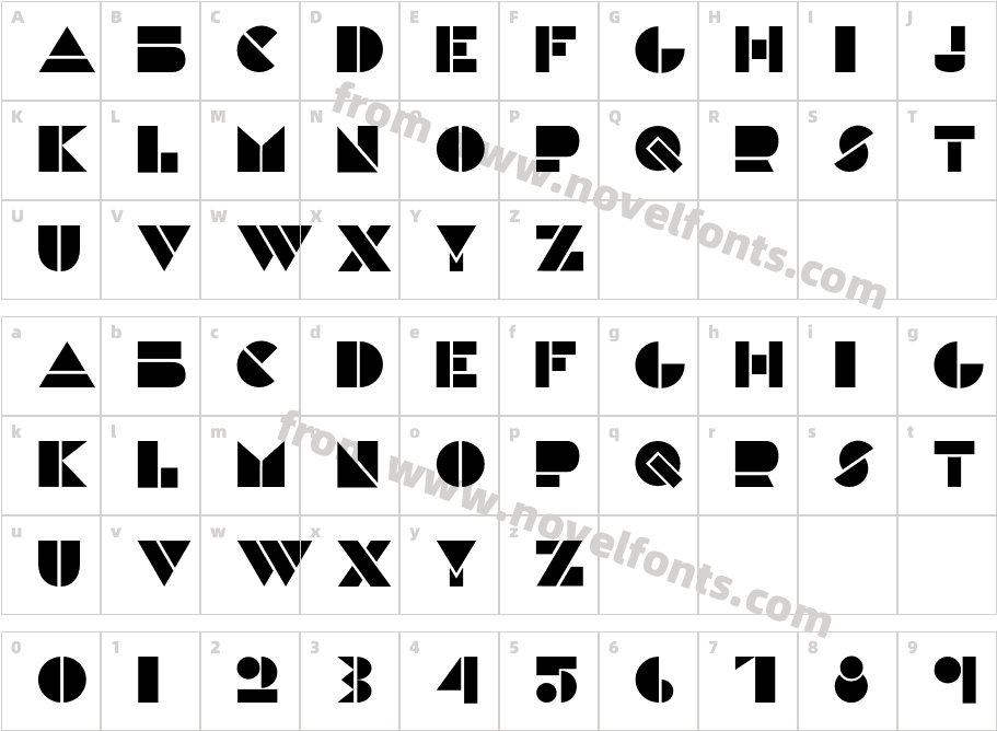 Constructivist-LineCharacter Map