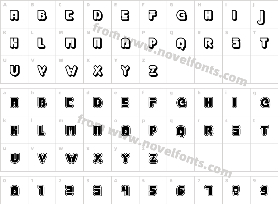 Jabbie JuniorCharacter Map