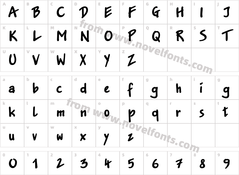 JakobExtraCCharacter Map