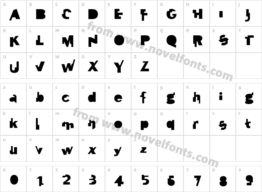 Janaki-BlackCharacter Map