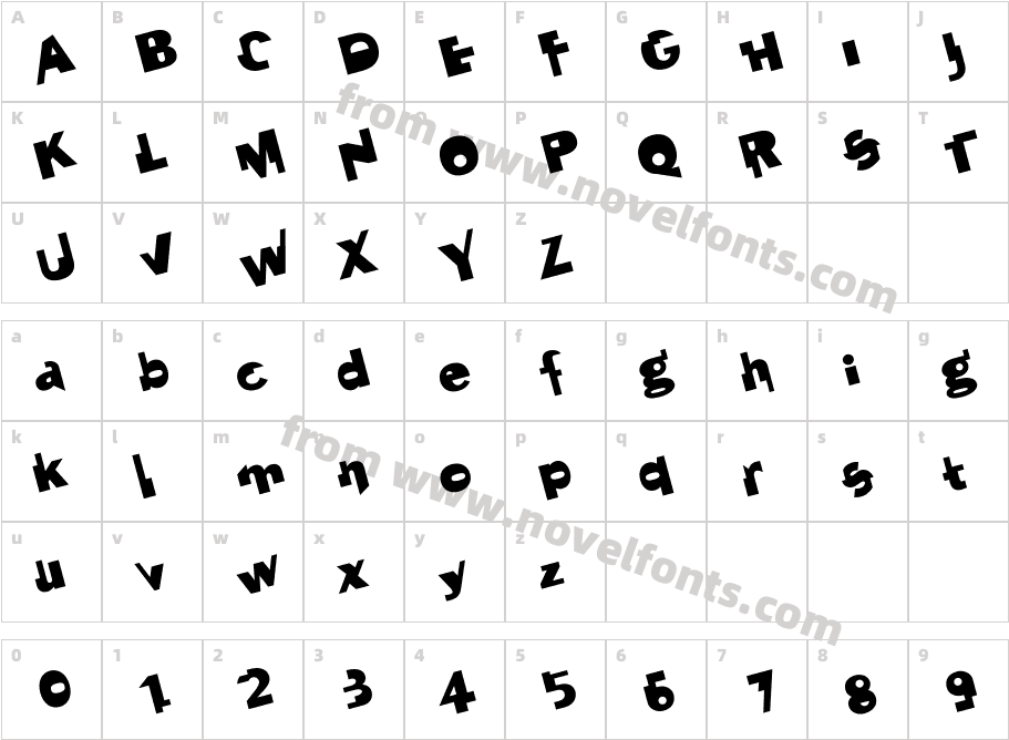 Janaki-BoldItalicCharacter Map