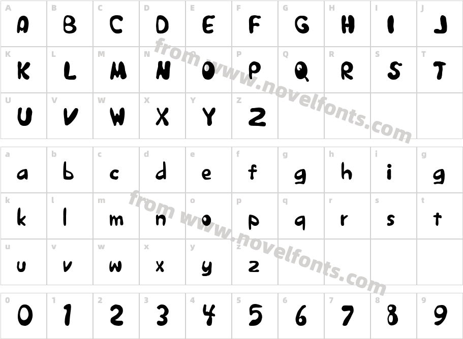 Japestyle PlainCharacter Map