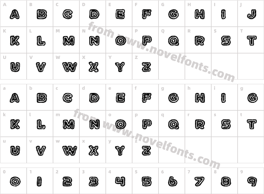 Jazz ZebraCharacter Map