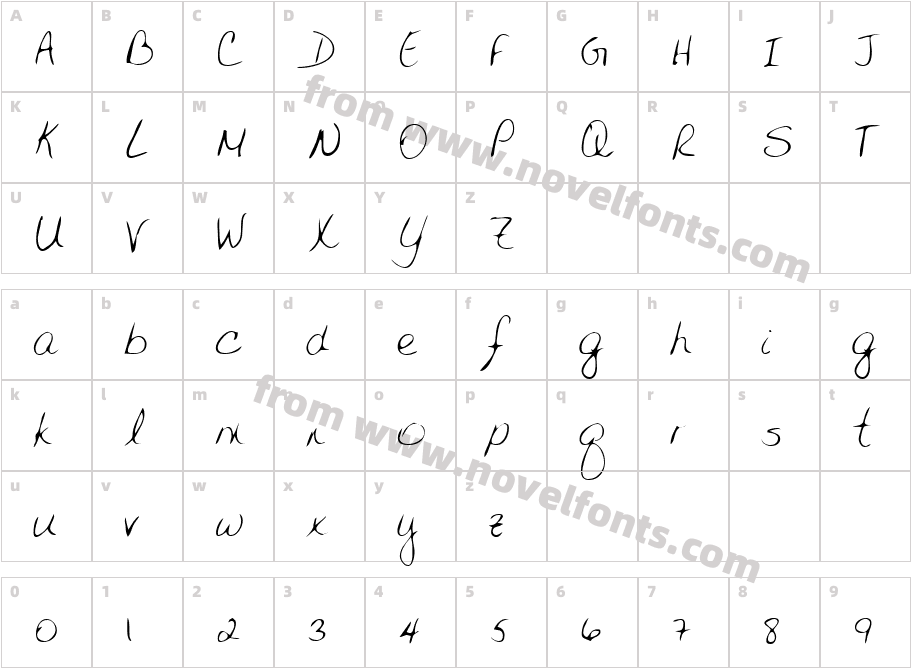 JeninesHand-PlainCharacter Map