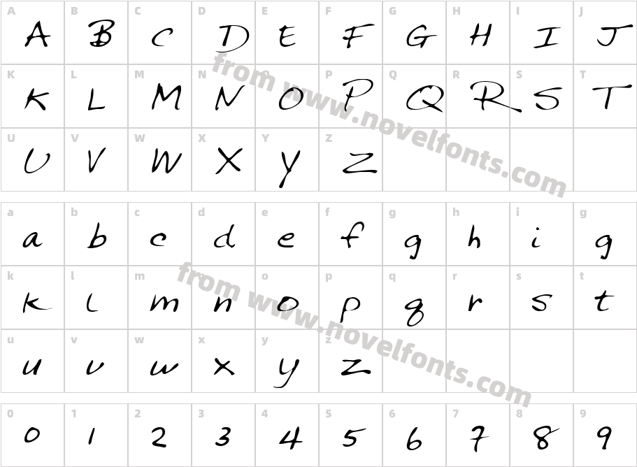 JeremysHand-PlainCharacter Map