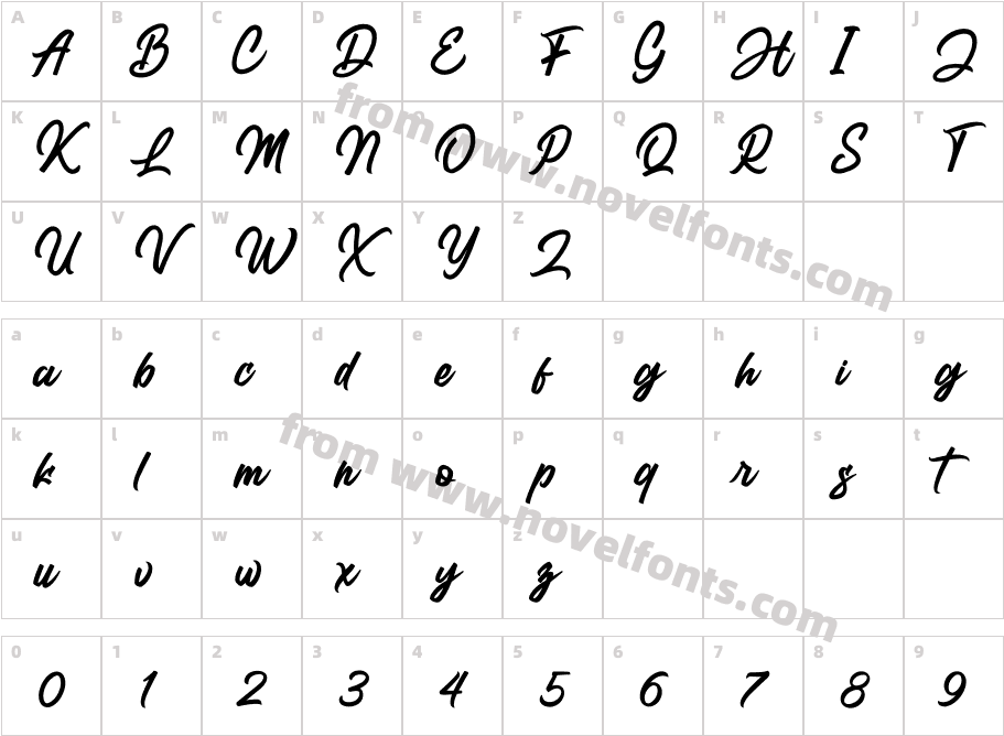 JesichaMartineRegularCharacter Map