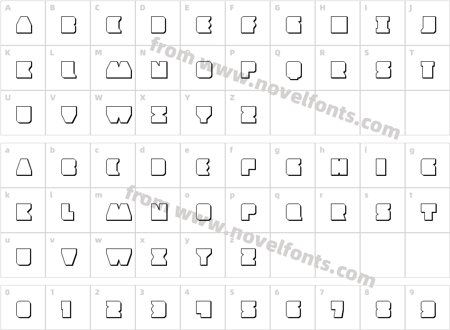 Contour of Duty 3DCharacter Map