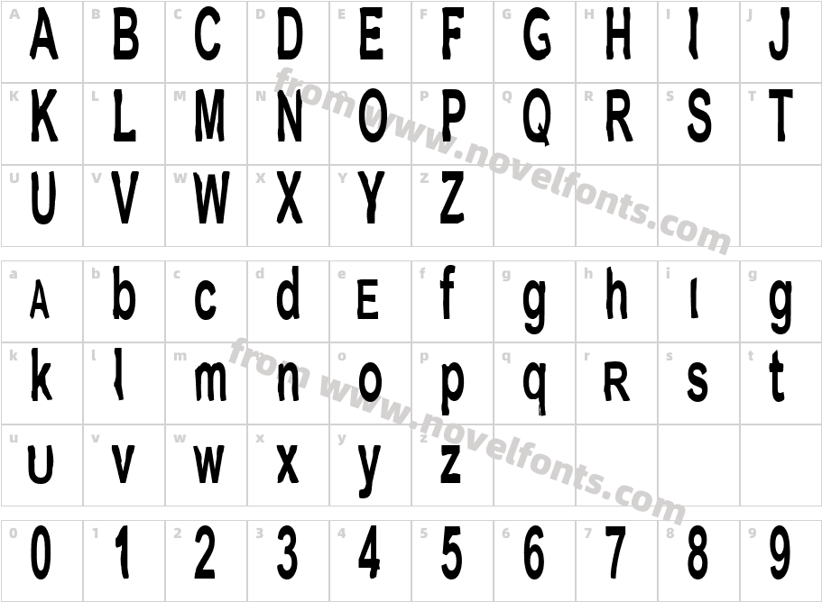 JetPak JuiceCharacter Map