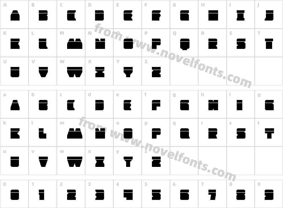 Contour of Duty LaserCharacter Map