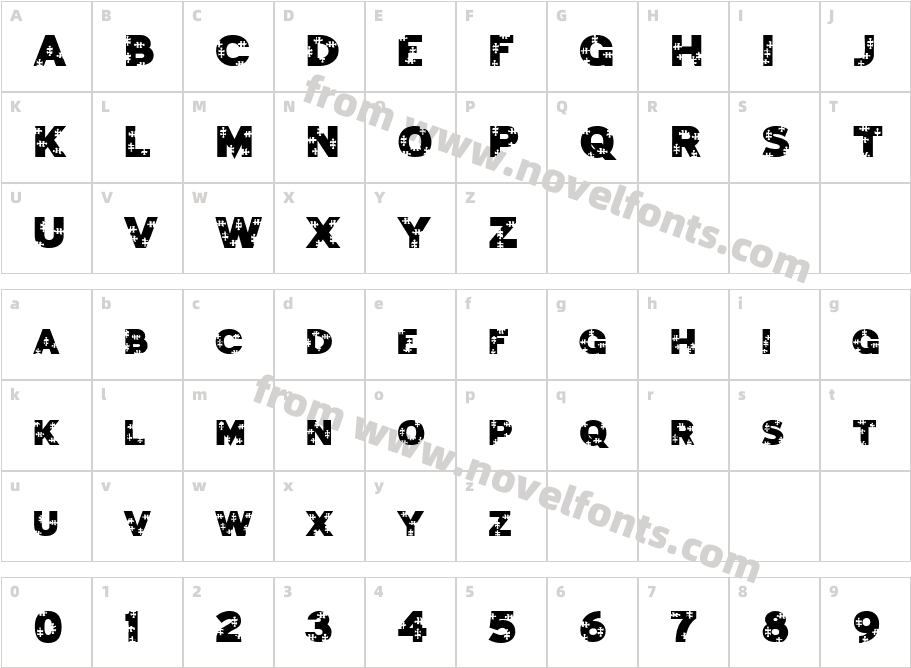 Jigsaw TrouserdropCharacter Map