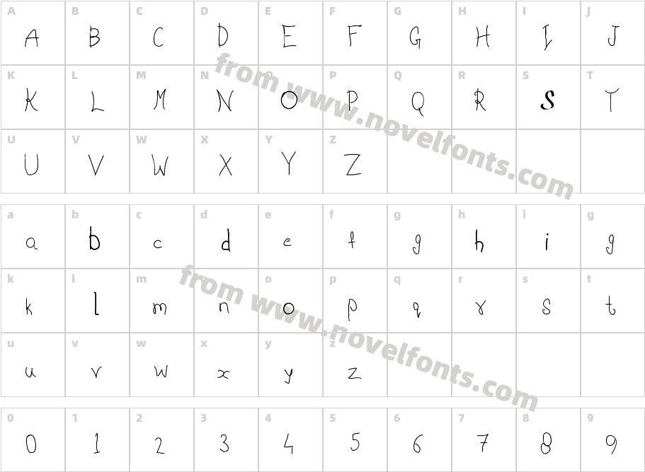 Joe LetterCharacter Map