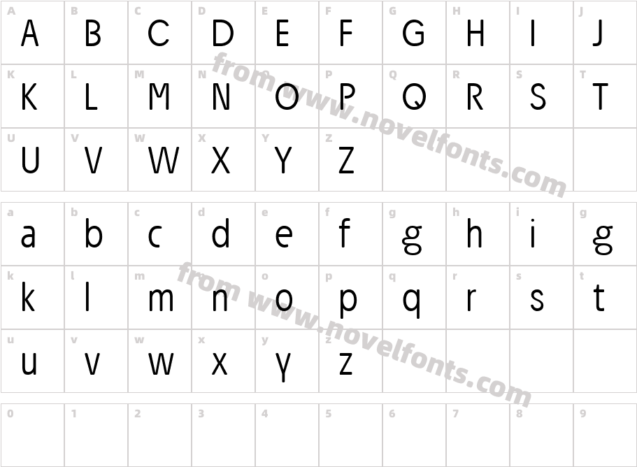 Josefa Rounded Reduced LightCharacter Map