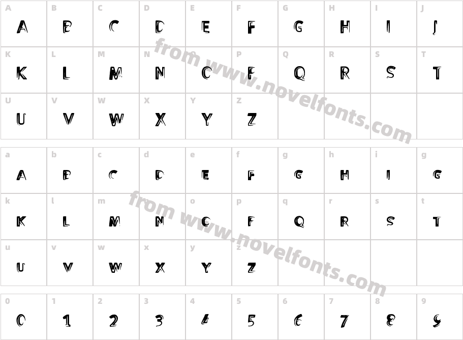 CoolDayCharacter Map