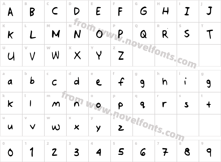 JotdownsomenotesCharacter Map