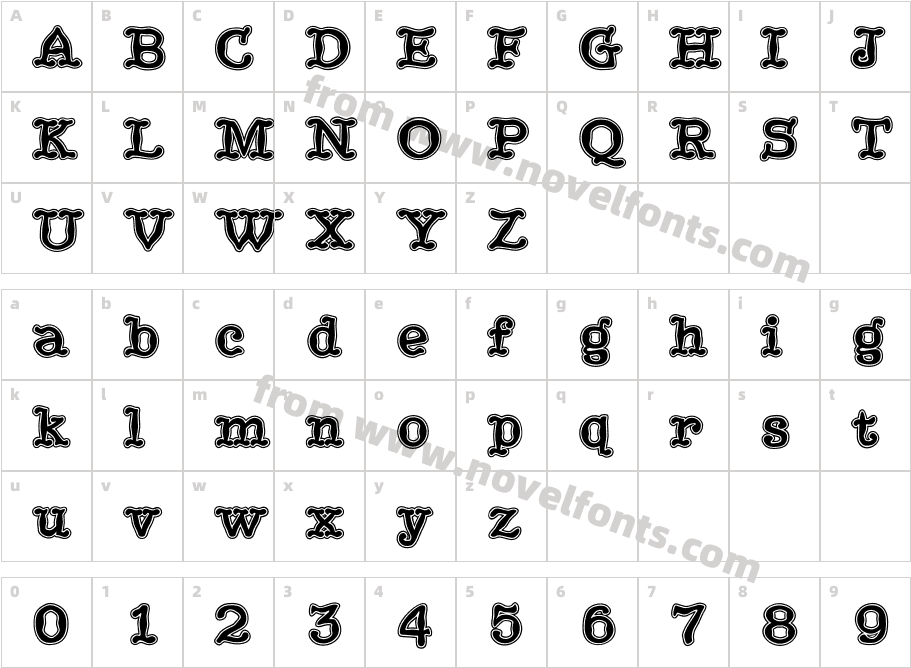 JukeboxInlineCharacter Map