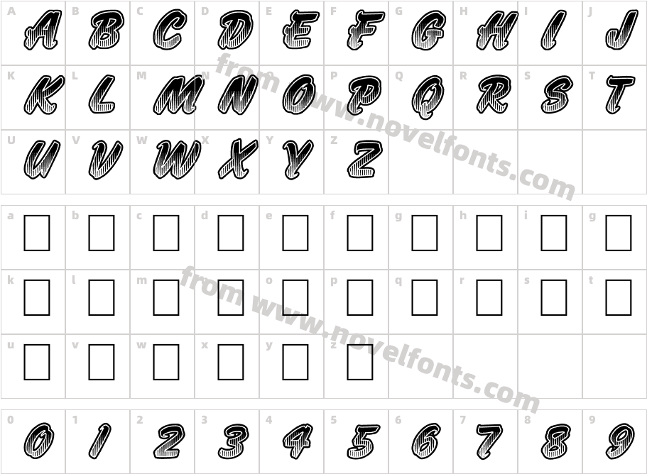 Jumbo ParadeCharacter Map