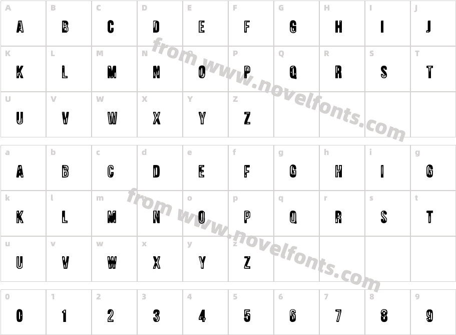 JungleTreeCharacter Map