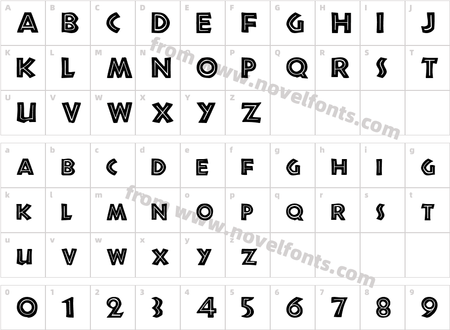 Jurassic  NormalCharacter Map