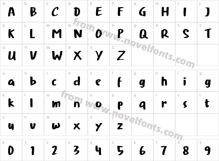 Just a MomentCharacter Map