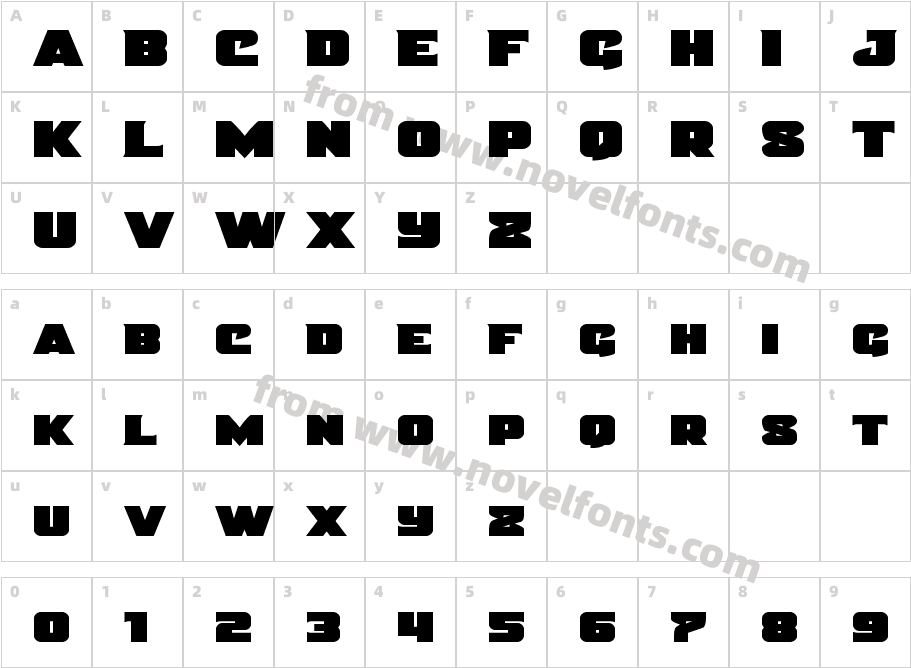 Justice Expanded StraightCharacter Map