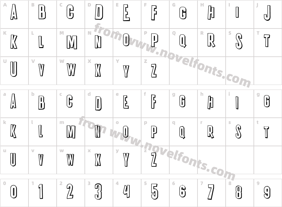 K.P. Duty Overtime JLCharacter Map