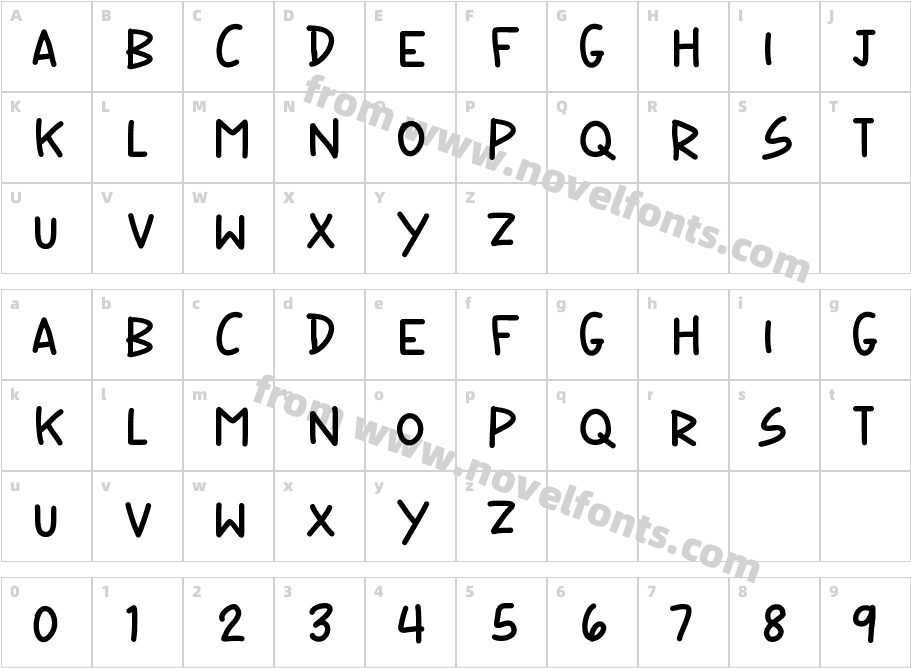 K26SpeechBubbleCharacter Map