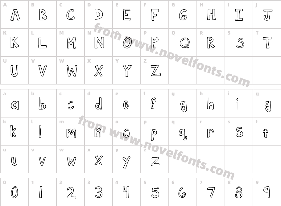 KBFrameworkCharacter Map