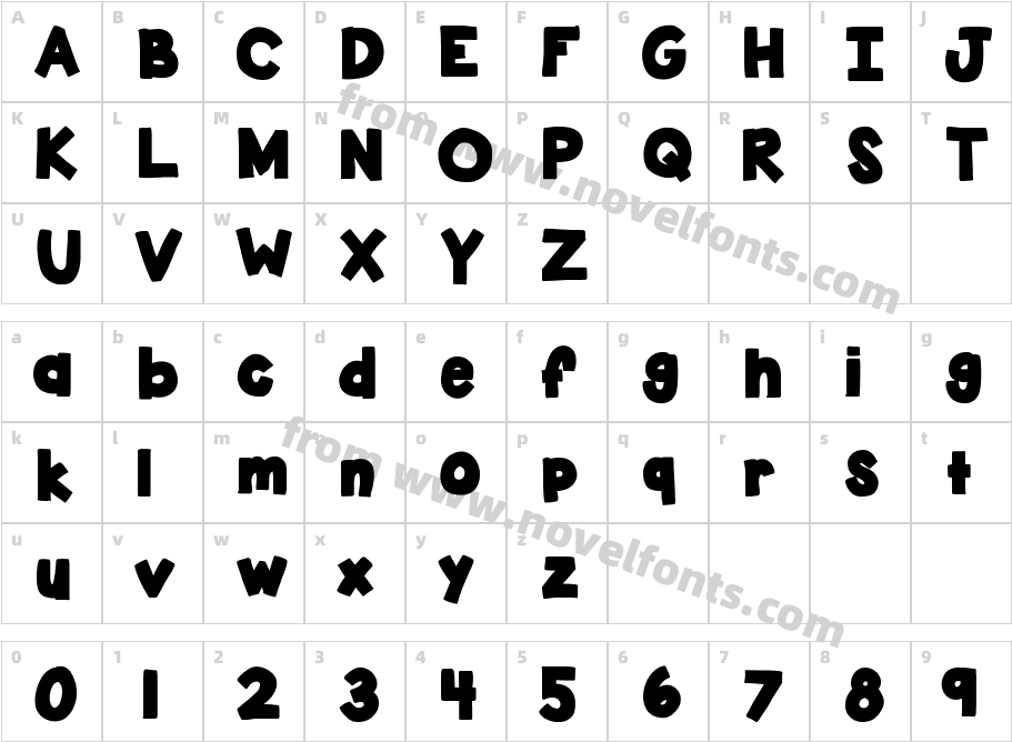 KBStickToThePlanCharacter Map