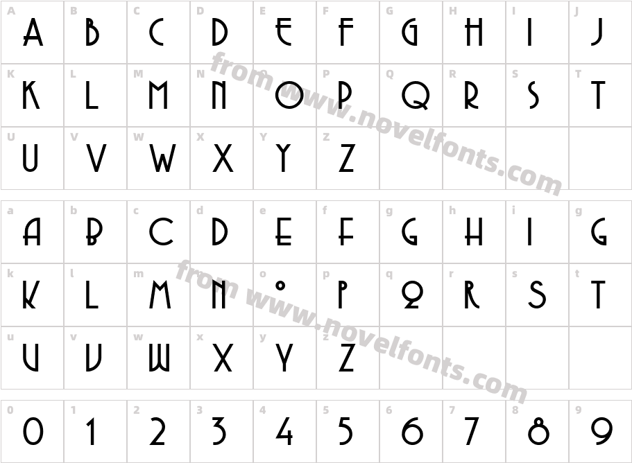 Copasetic NFCharacter Map