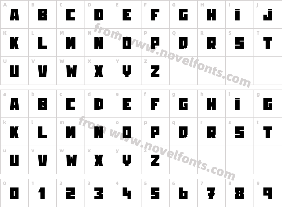 KING&ROOSTERCharacter Map