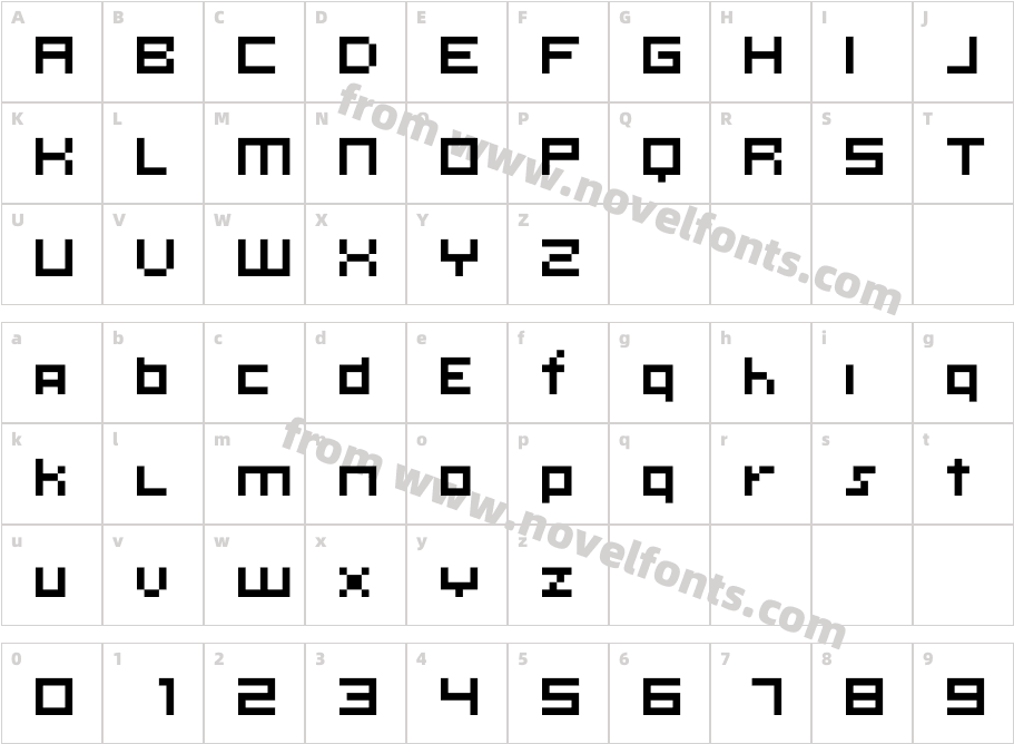 KLMN OntologyCharacter Map