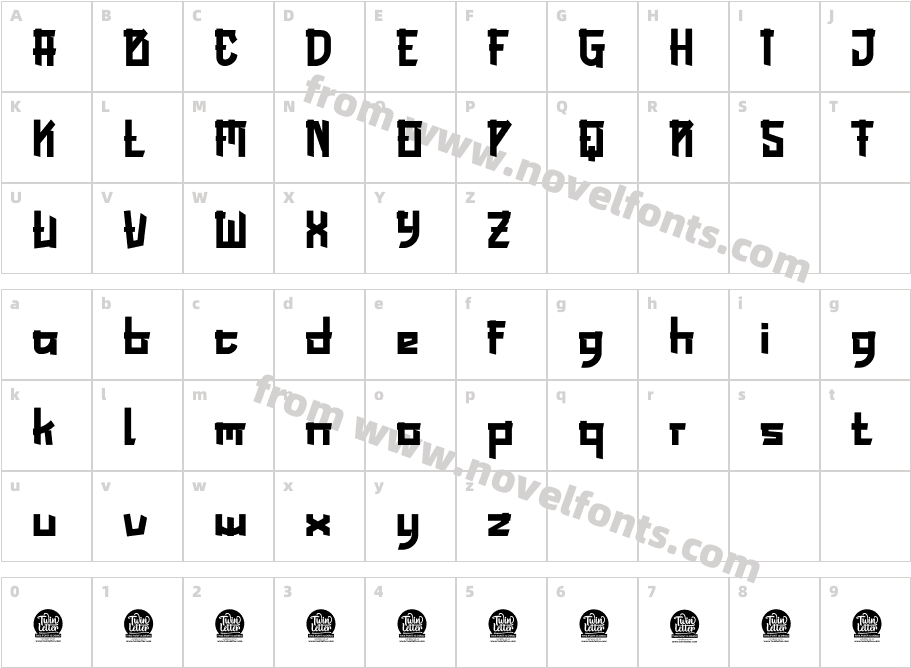 KOGAMA Personal UseCharacter Map