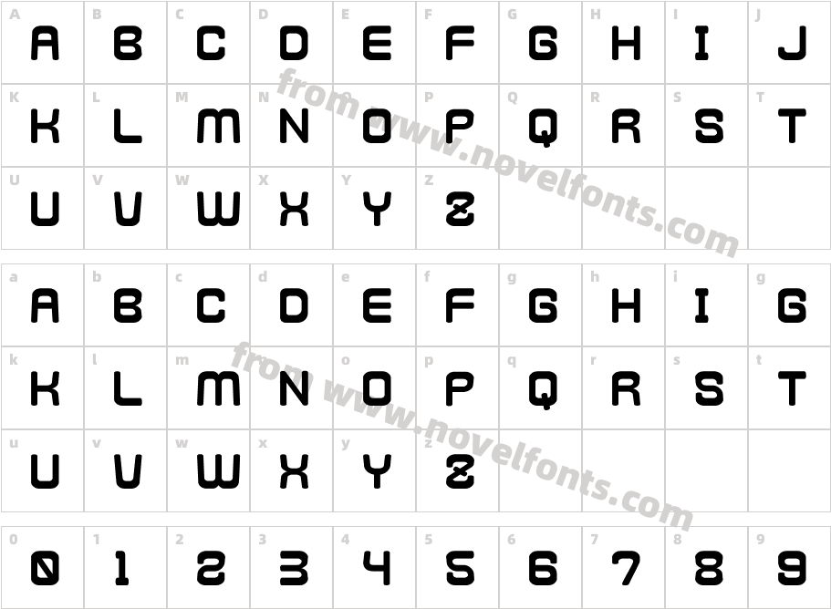 Kamone 4__GCharacter Map