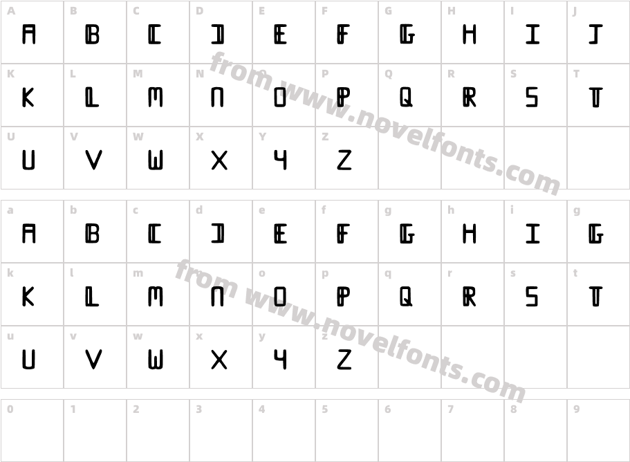 KarabeyCharacter Map