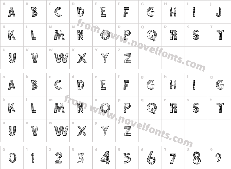 KaramuruhCharacter Map