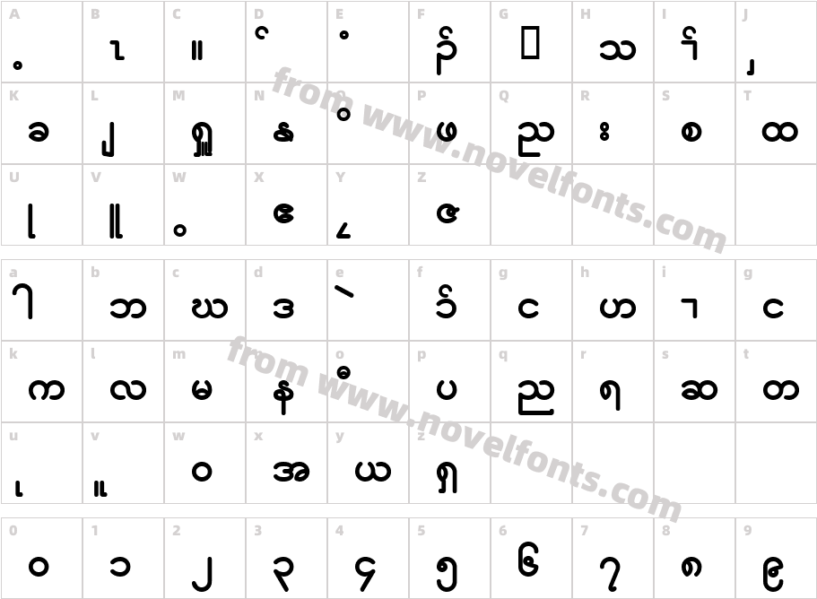 Karen New Black NormalCharacter Map