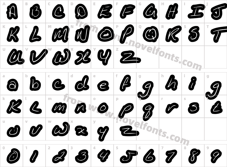 KathleenInlineCharacter Map