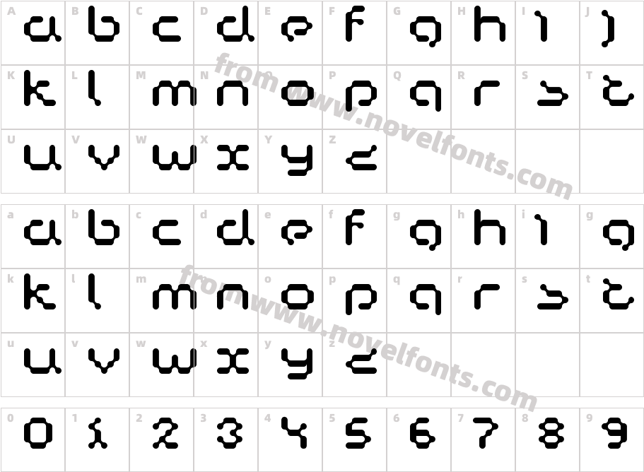 CopycatCharacter Map