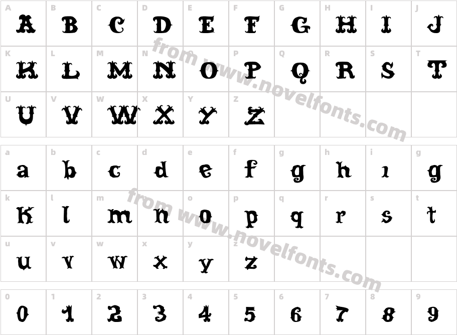 Cordel Circo Mambembe Soft BoldCharacter Map