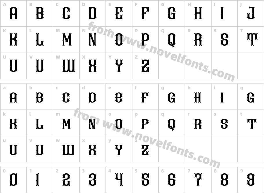 Kevin GhalCharacter Map