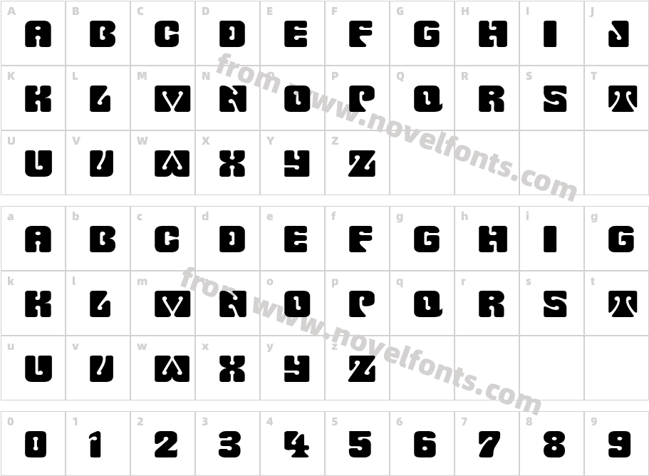 Keyhole-Extended NormalCharacter Map